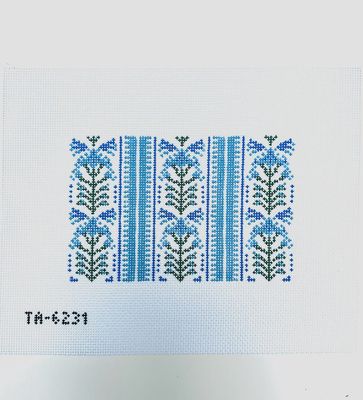 Blue Camas Acrylic Purse Insert