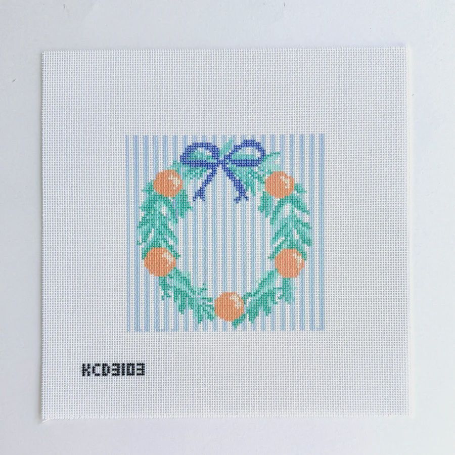 Citrus Wreath Coaster