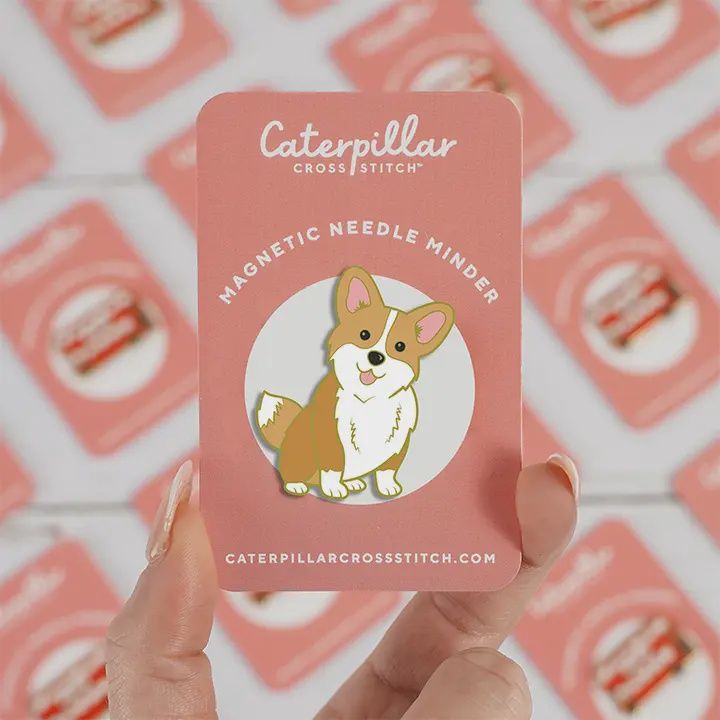 Royal Corgi Dog Needle Minder