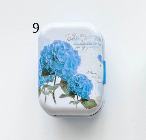Floral Magnetic Needle Tin - Design #9
