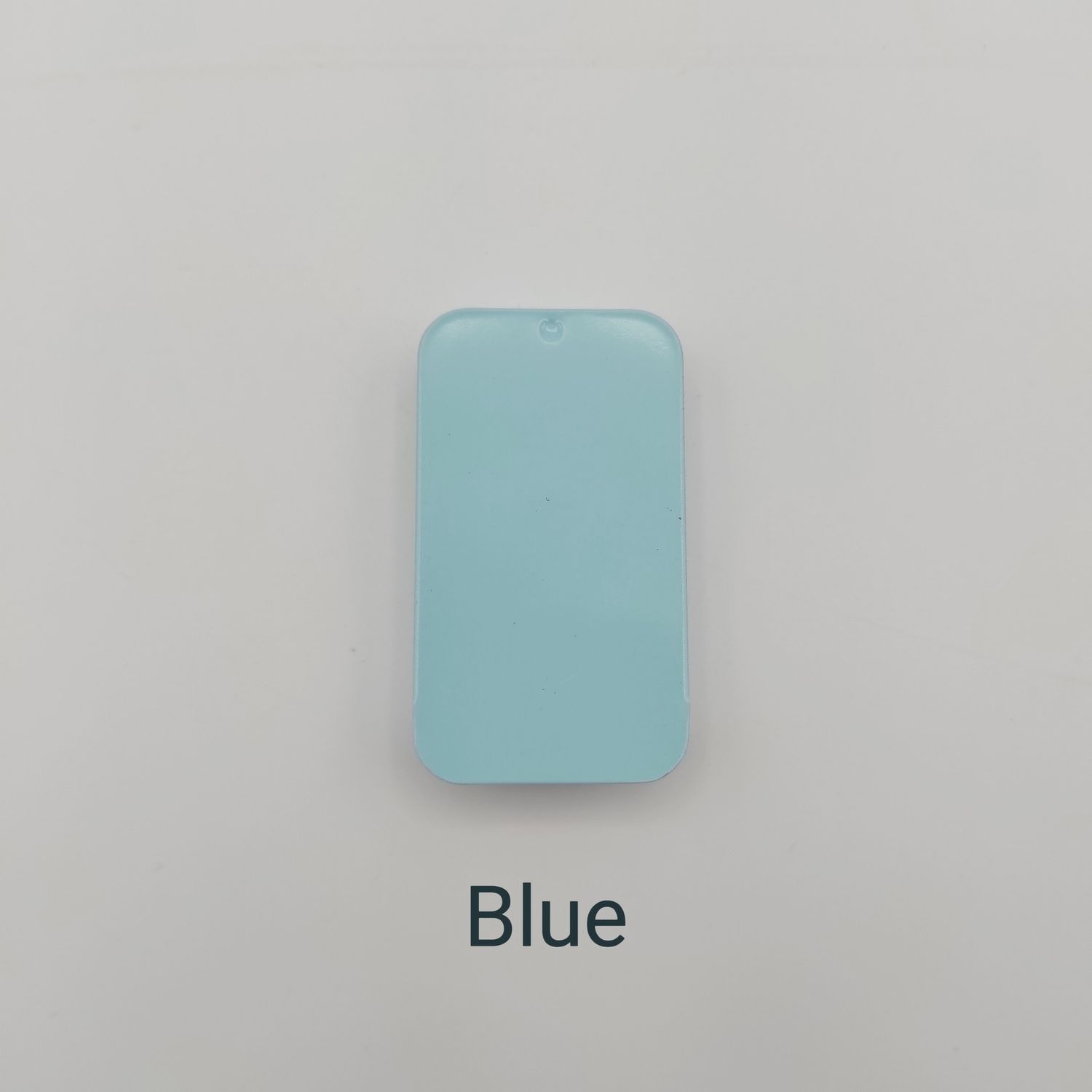 Modern Style Small Magnetic Tin Needle Case, Color: Blue