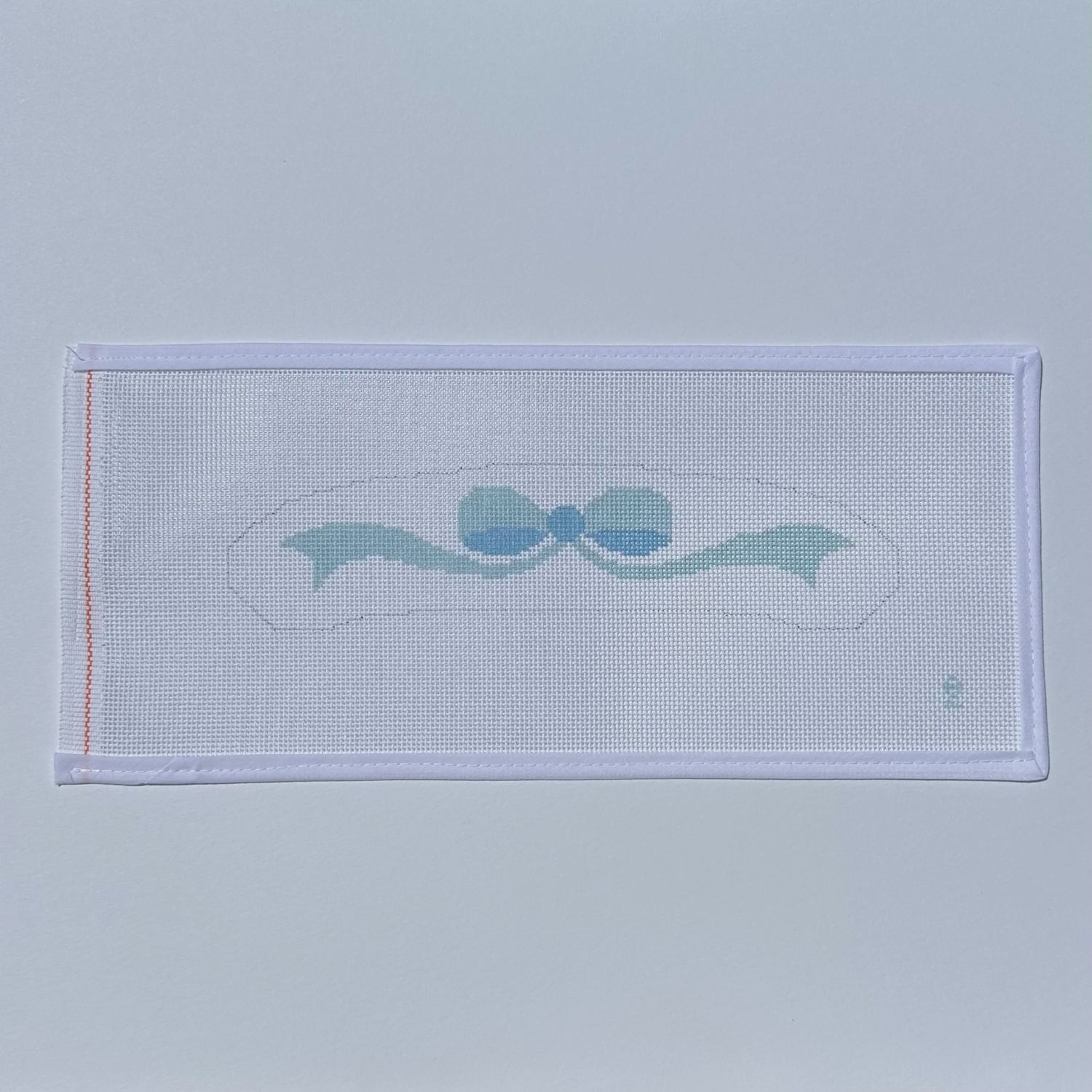 Blue Bow Baby Hanger