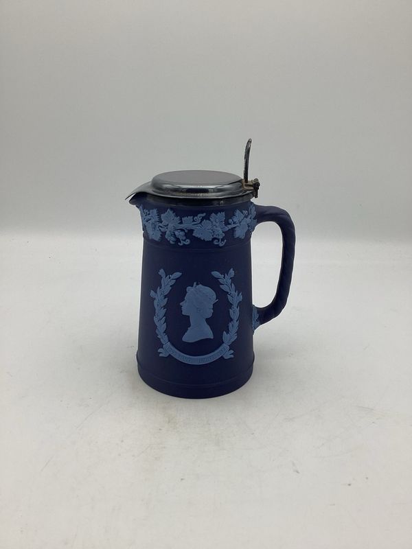 Jasperware Silver Jubilee Pitcher by Wedgwood