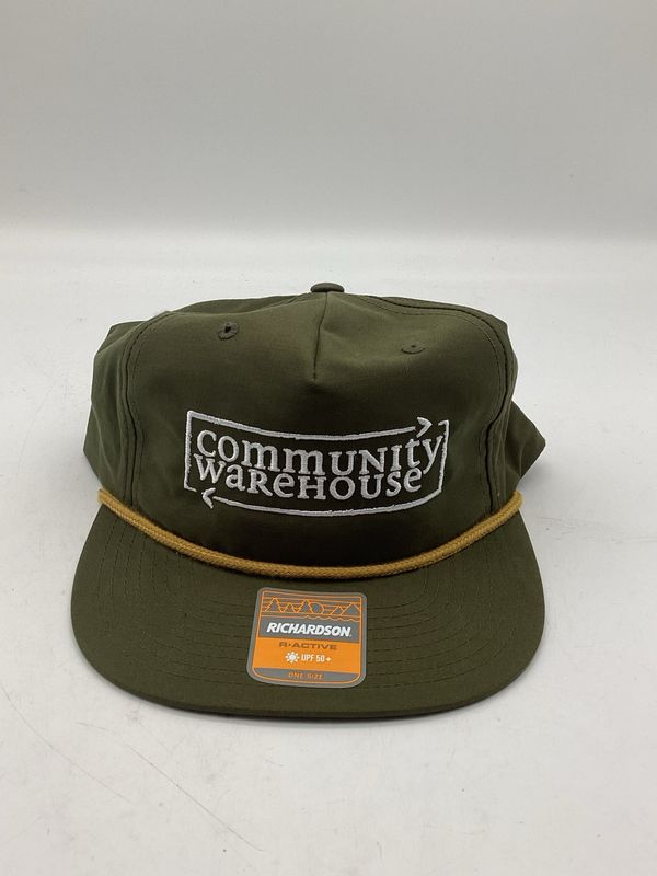 Adjustable Size Community Warehouse Hat In Forest Green
