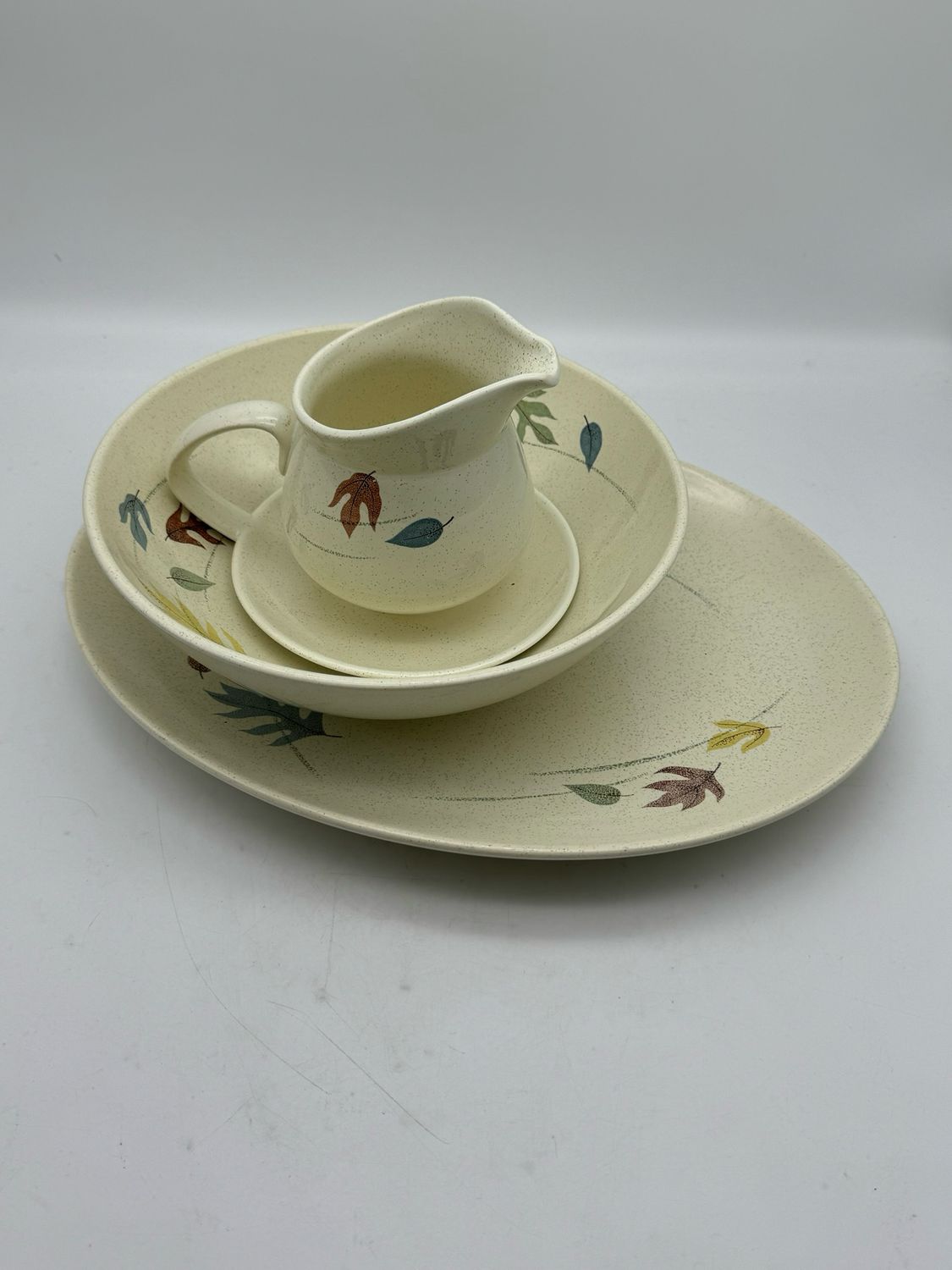 3 Piece Franciscan Servingware Set