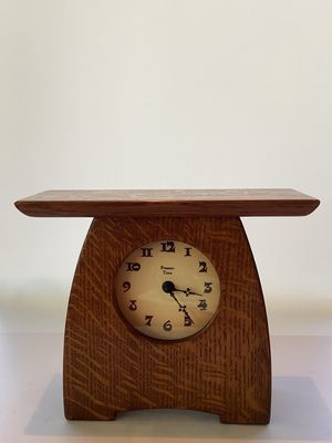Present Time Buffalo Clock By Jim Dailey
