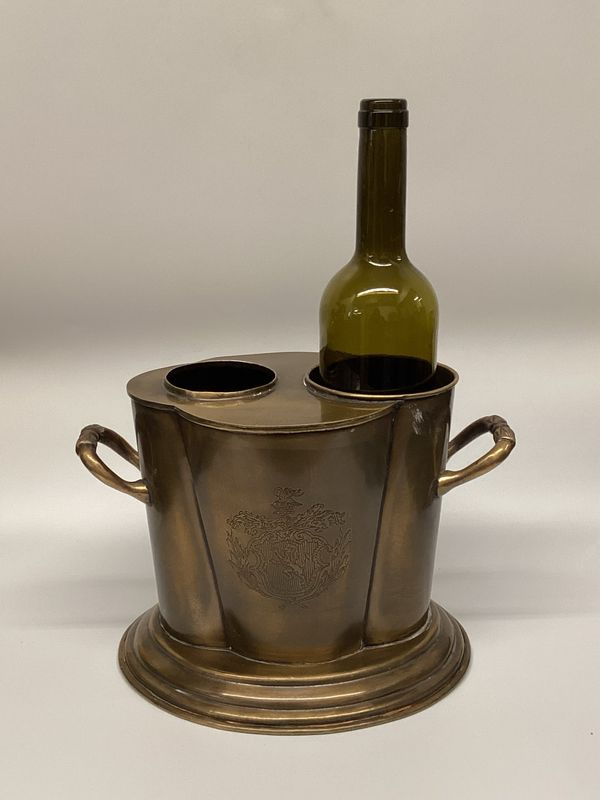 Brass Ice Bucket/wine Bottle Chiller