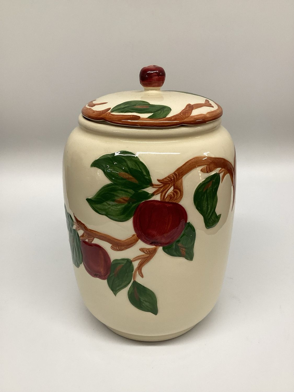 Franciscan Apple Cookie Jar