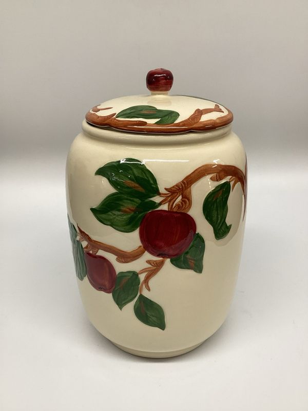 Franciscan Apple Cookie Jar