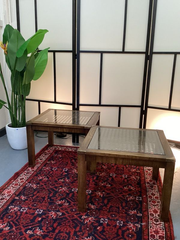 Brandt Parsons Side Tables, Pair