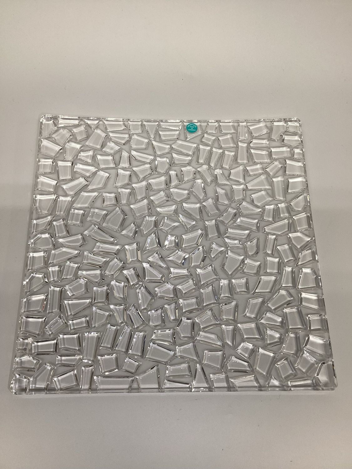 Tiffany &amp; Co. Sierra Crystal Platter