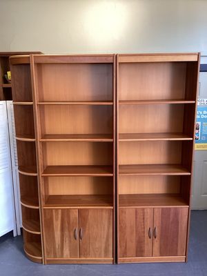 European Wooden Book Cases