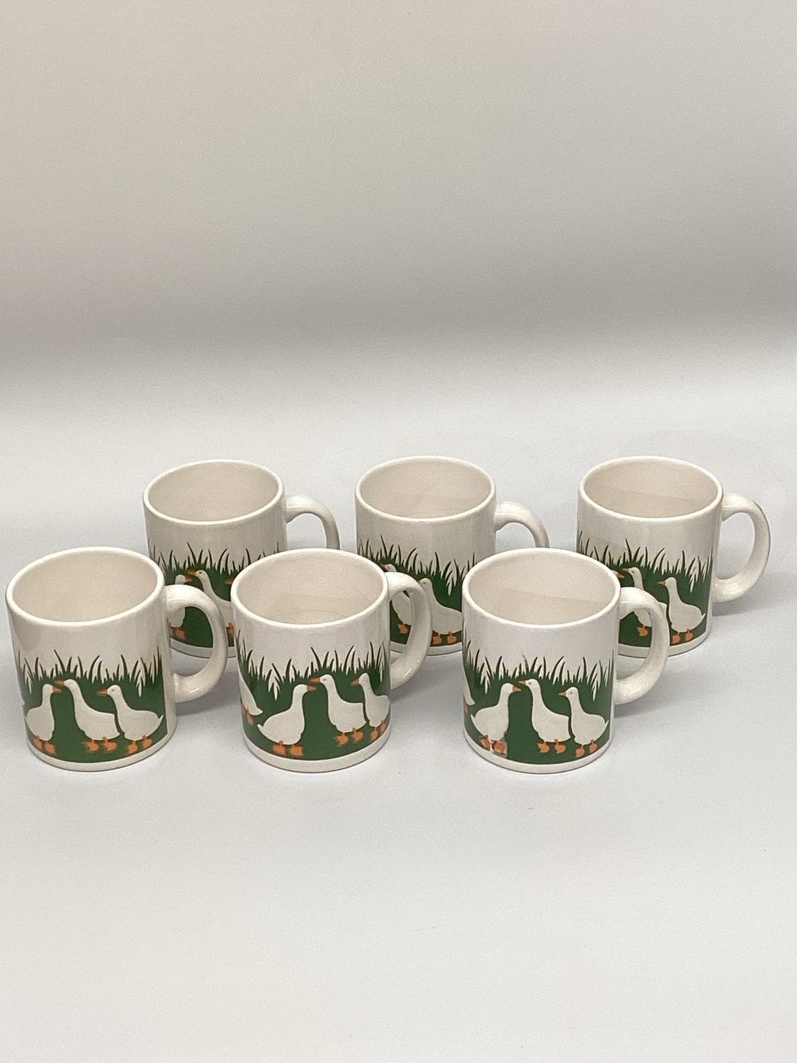 Waechtersbach Geese Mugs, set of 6