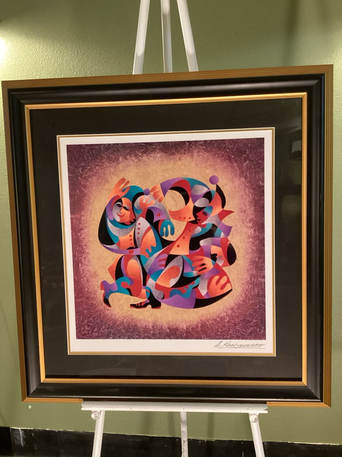 Anatole Krasnyansky “Poetry in Motion” Editioned Print