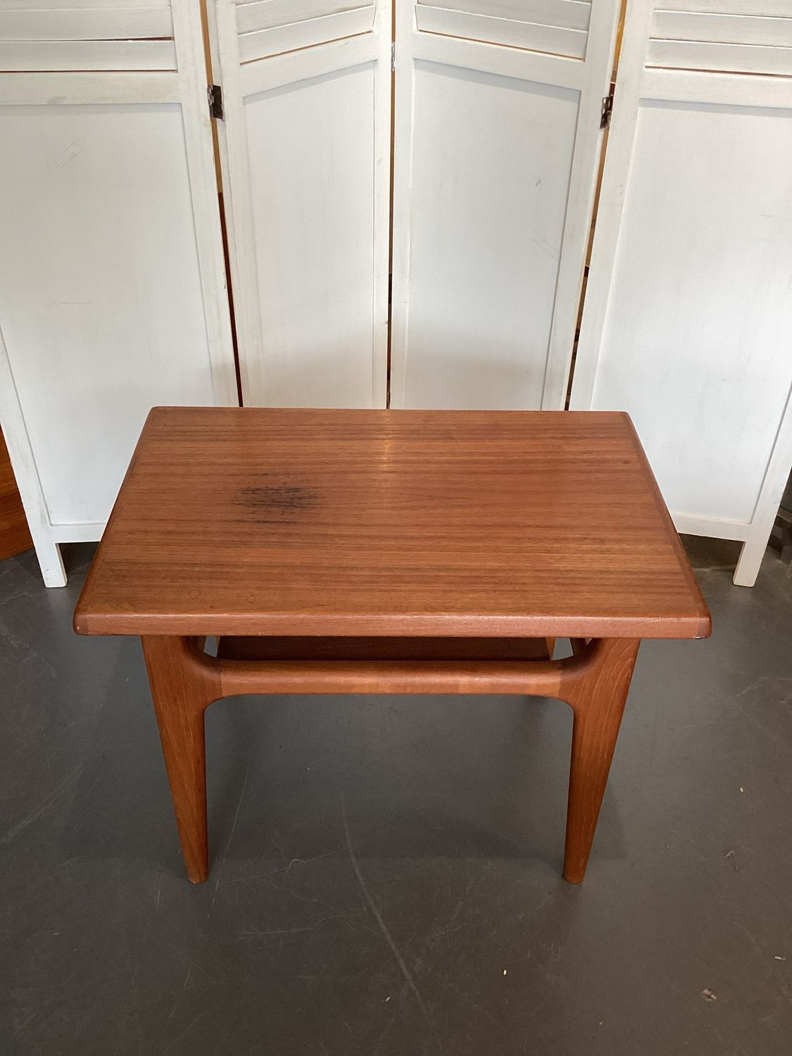 Teak Side Table by Niels Bach for Møbelfabrik