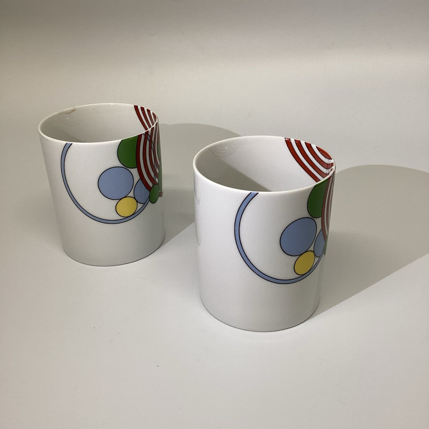 Set Of 2 Tiffany &amp; Co. “Cabaret” Mugs