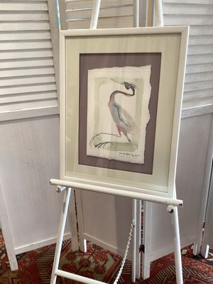 Carol Grigg &quot;Baby Blue&quot; Original Watercolor