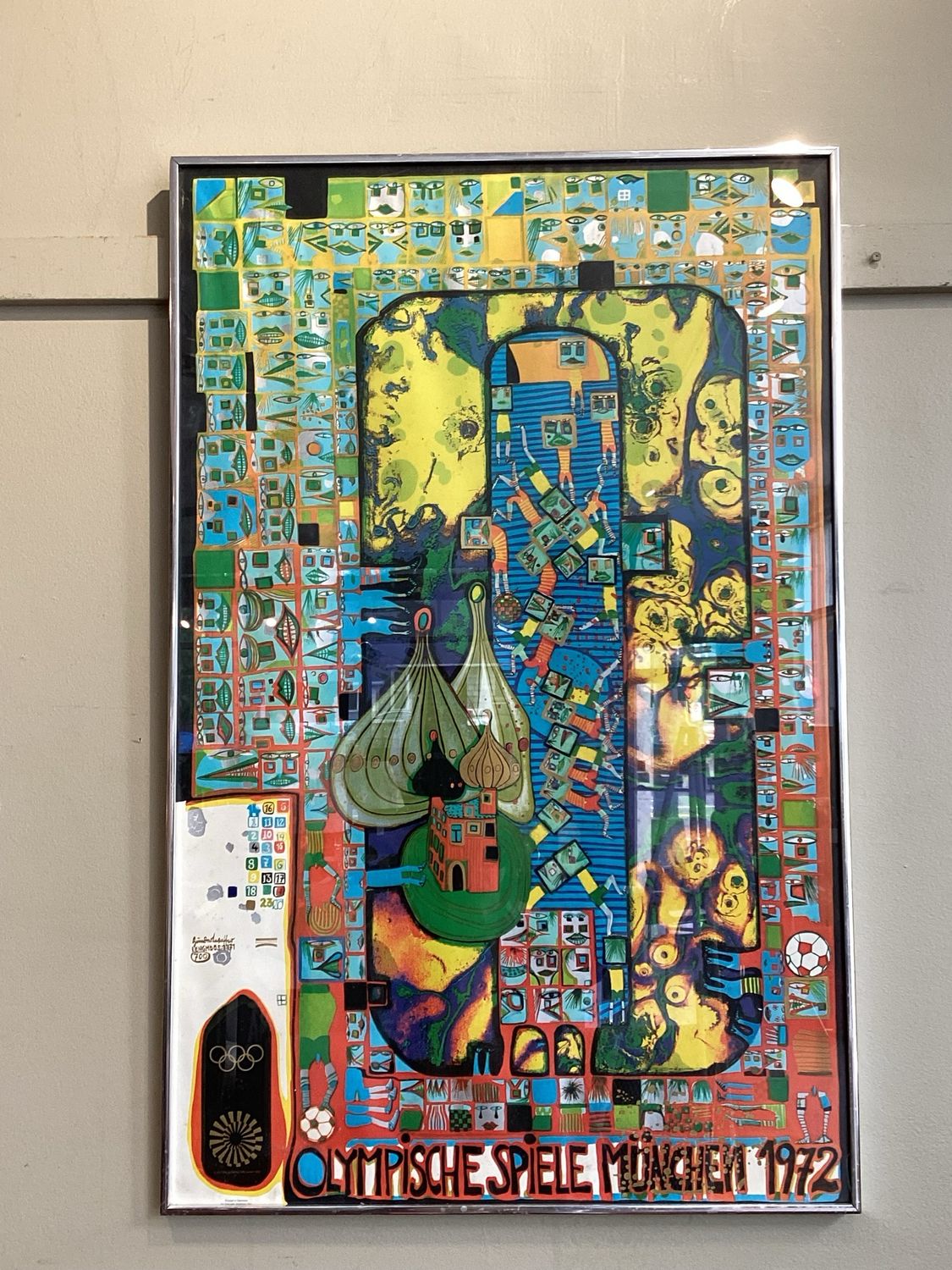 Munich 1972 Olympics Poster