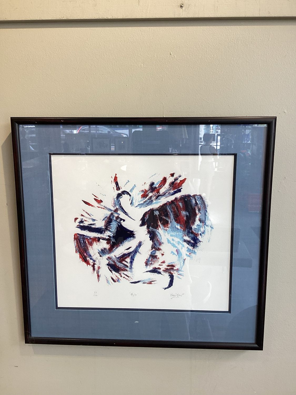 Serigraph Print &#39;Kyla&#39; by Knee Know