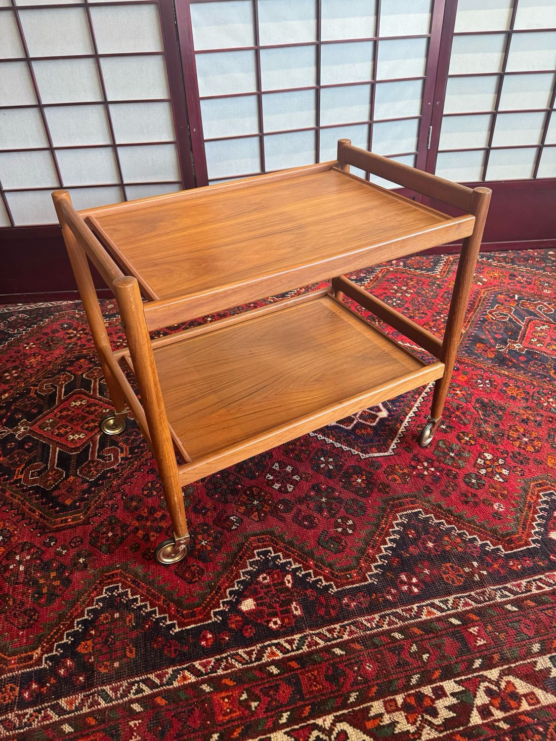 Danish Mid Century Bar Cart