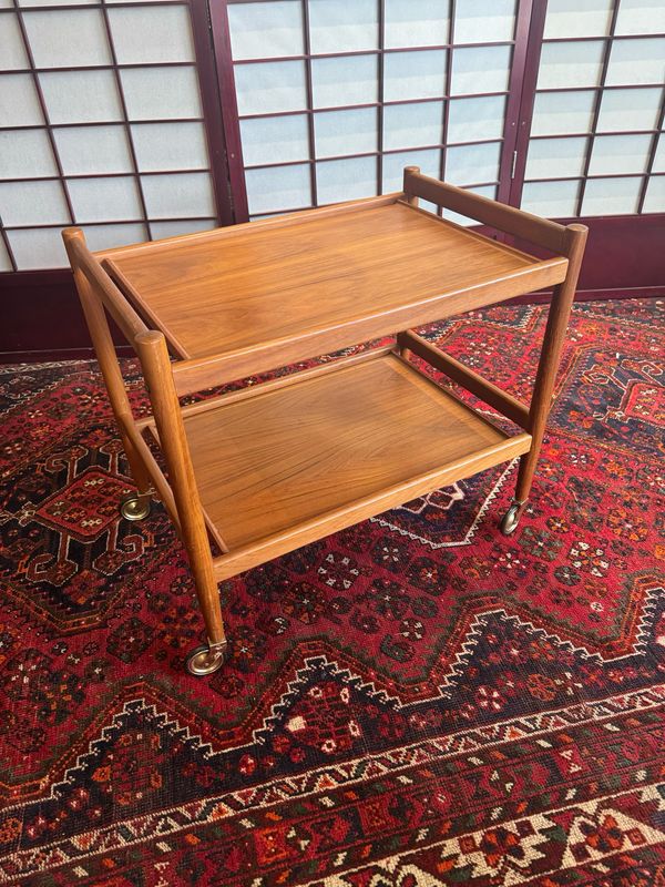 Danish Mid Century Bar Cart