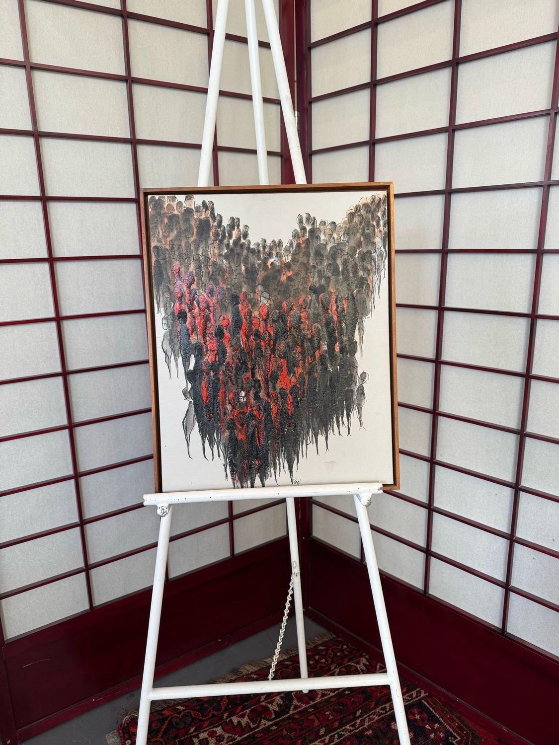 Pegi Wear Original Painting, &#39;Animal Farm Parade&#39;