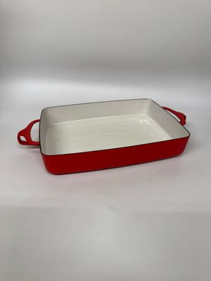 Dansk Kobenstyle Roasting Pan in Red Enamel