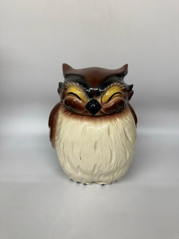 Sierra Vista Ceramic Owl Cookie Jar