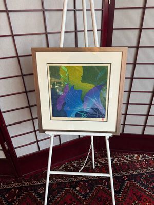 Elaine Chandler Japanese Style Woodblock Print