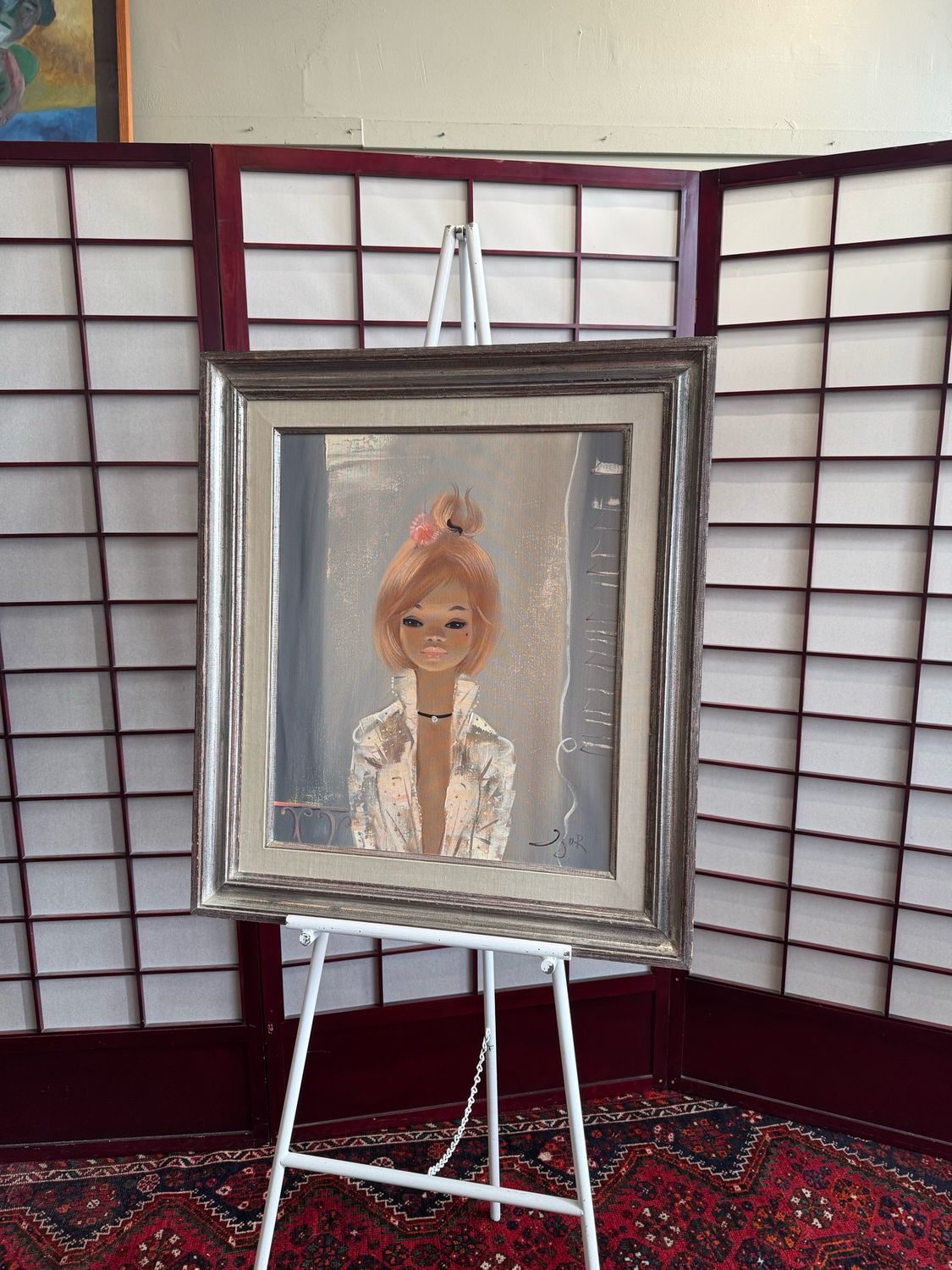 Igor Pantahuff Original &#39;Big Eye&#39; Painting on Canvas