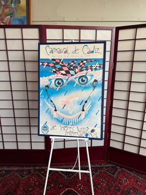 Brazilian &#39;Carnaval 1999&#39; Vintage Poster