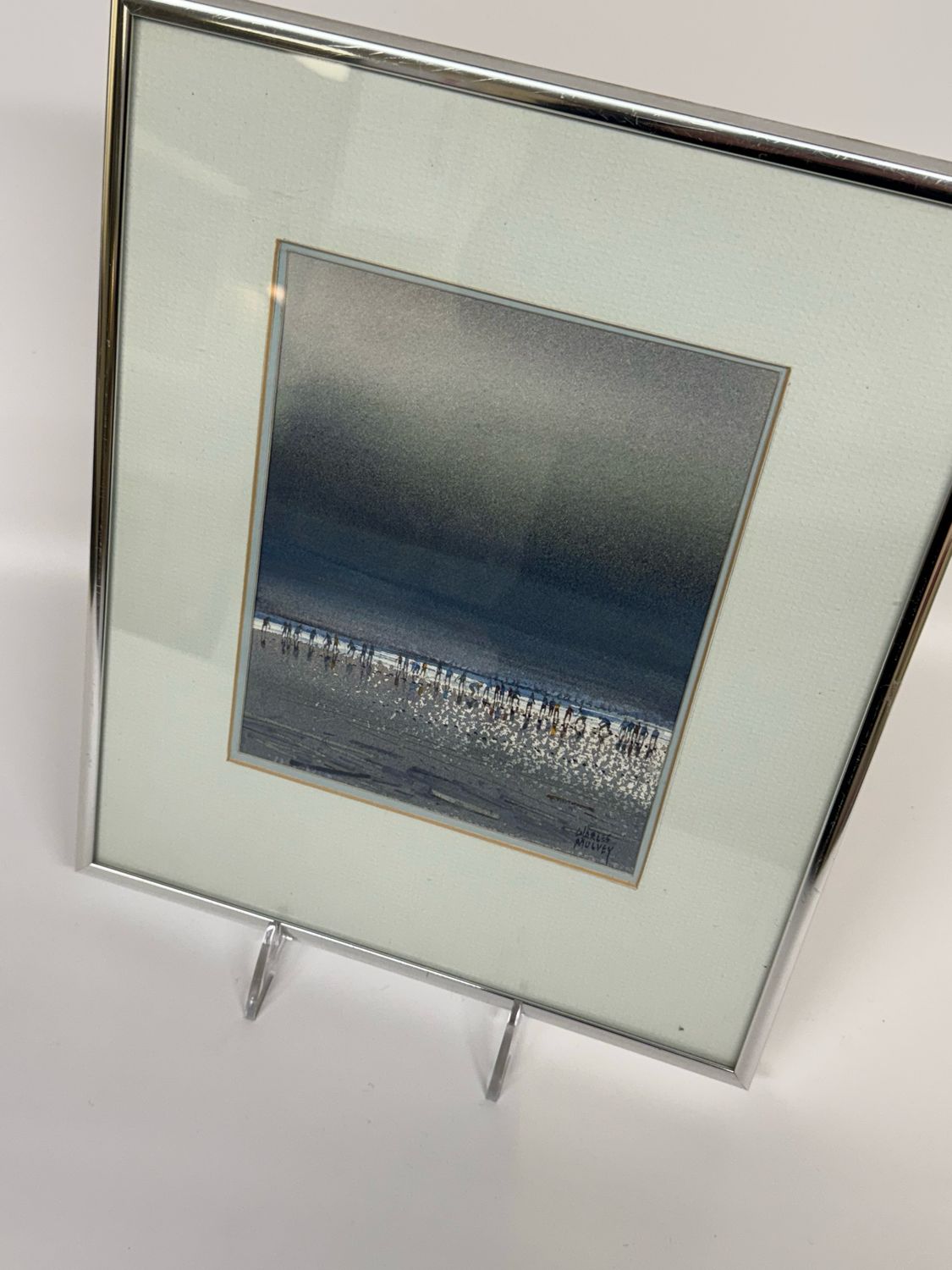 Charles Mulvey &#39;Midnight Clammers&#39; Original Watercolor