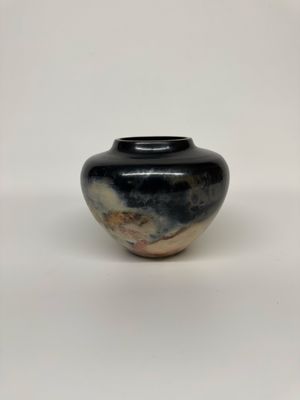 Wood Fired Ceramic Vase by Nan Moon