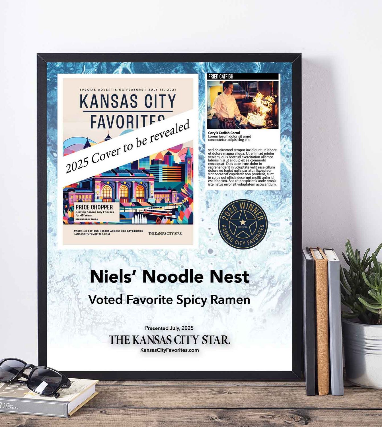 Winner's Cover Premium Plaque Winner's Cover Premium Plaque