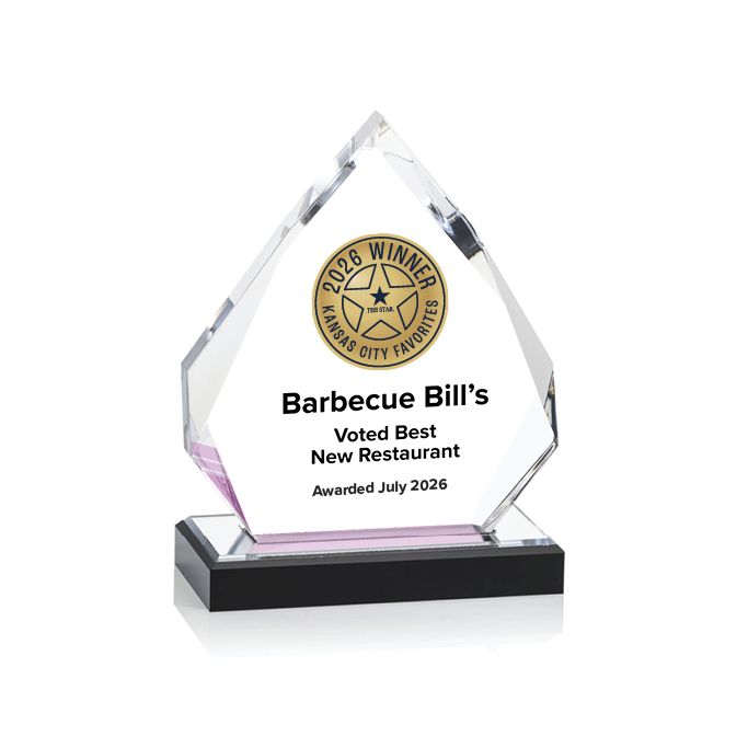 Acrylic Winner's Award - Diamond