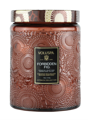 Forbidden Fig Large Jar Candle