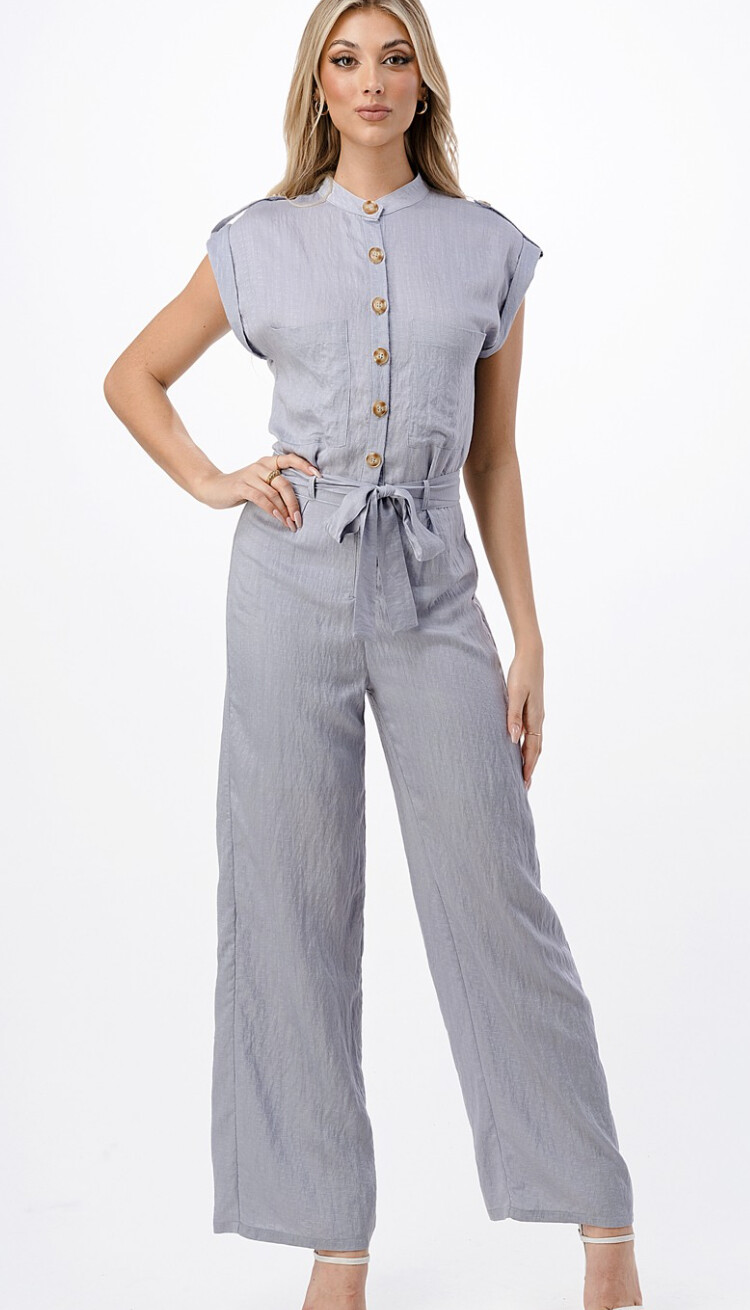 Out of Office Jumpsuit, Size: Small