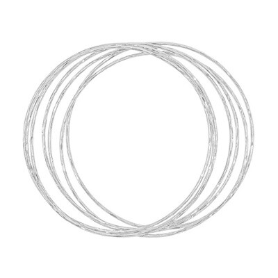 Hammered Bangle Set