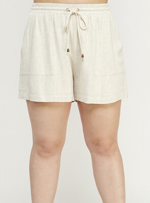 Linen Tie Shorts