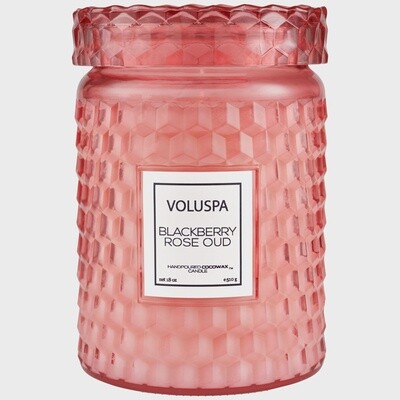 Blackberry Rose Oud Large Jar Candle