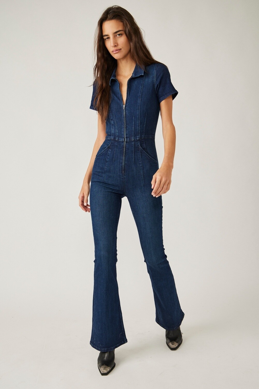 Jayde Flare Jumpsuit, Size: Small