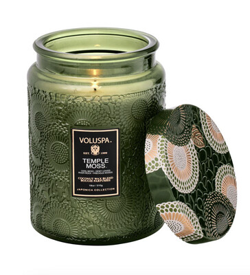 Temple Moss Large Jar Candle