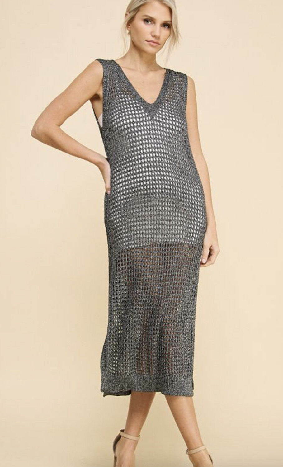 Dylan Open Weave Vest
