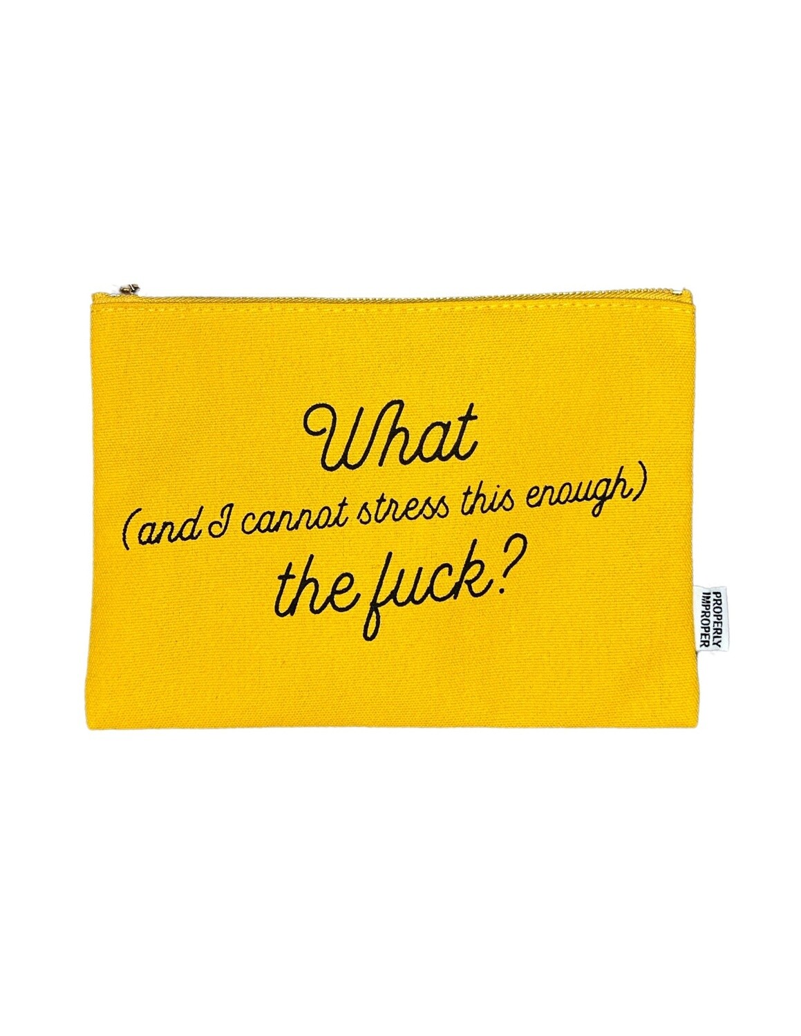 What The Canvas Pouch
