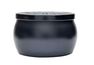 Makassar Ebony &amp; Peach Mini Tin Candle