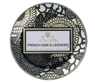 French Cade Lavender Mini Tin Candle