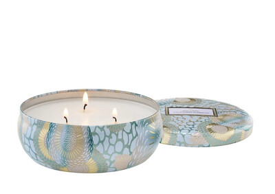 California Summers 3 Wick Tin Candle