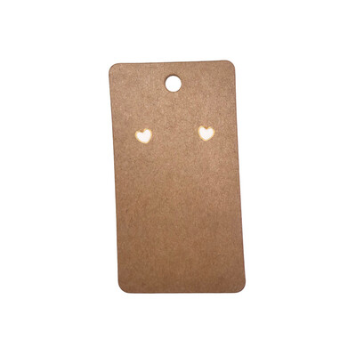 Heart Enamel Stud