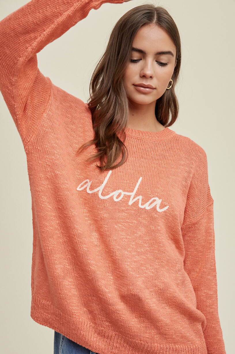 Aloha Sweater, Size: Small