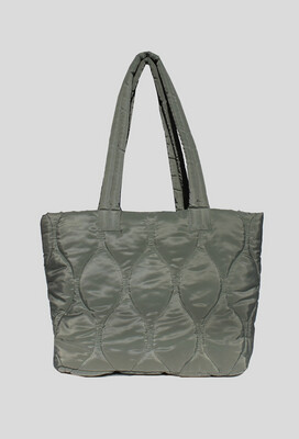 Natalie Quilted Hourglass Tote